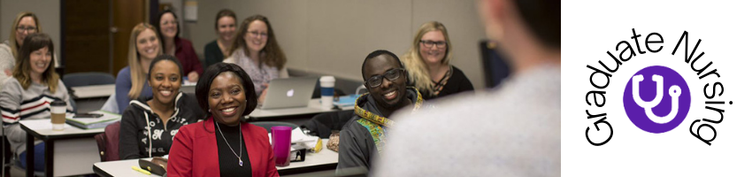 students in nursing class