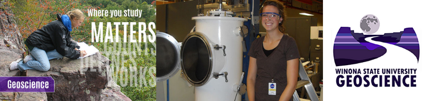 students studying geoscience