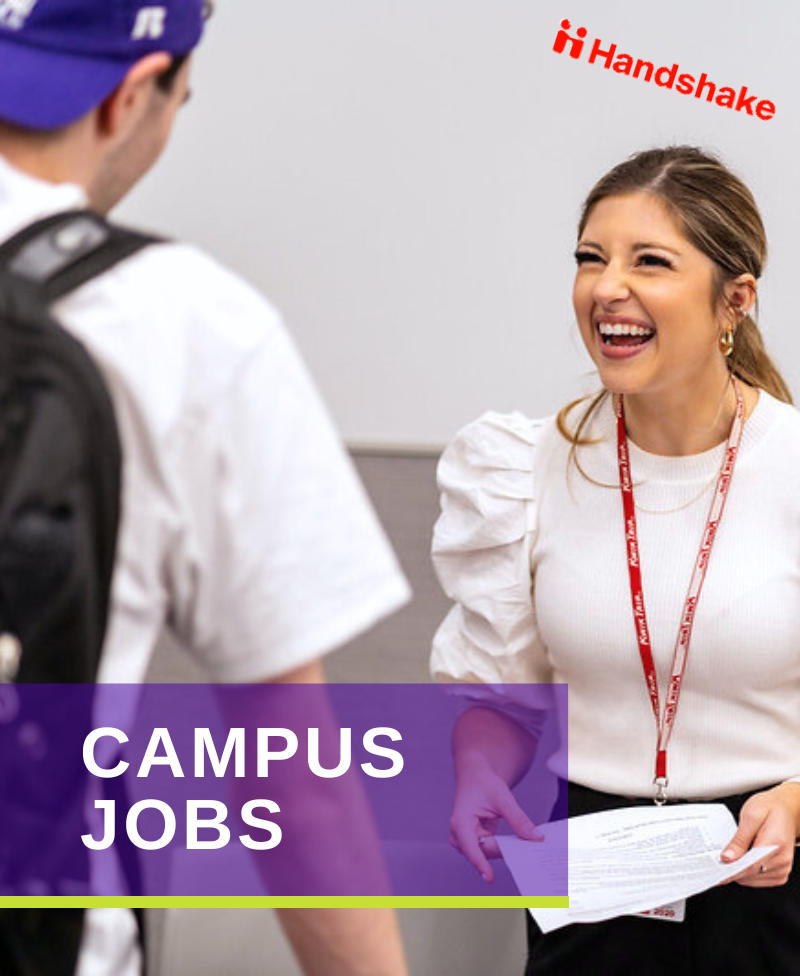 Campus Jobs Handshake button link