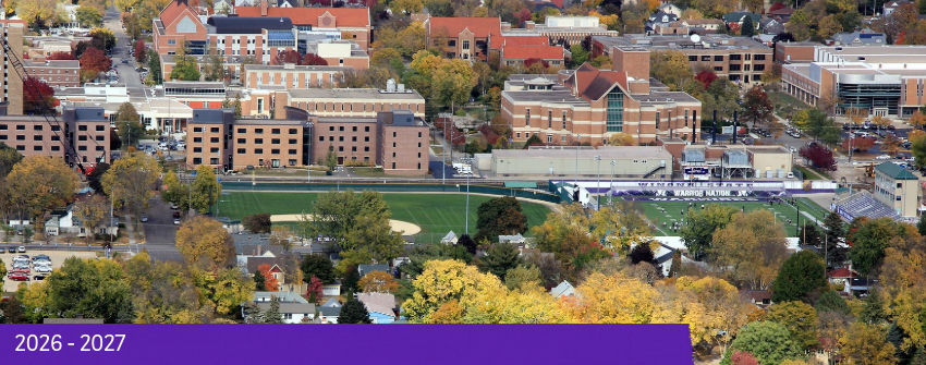 Panorama of the Winona State University Campus.